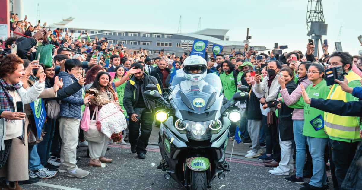 SADHGURU KICKS OFF 100-DAY MOTORCYCLE JOURNEY